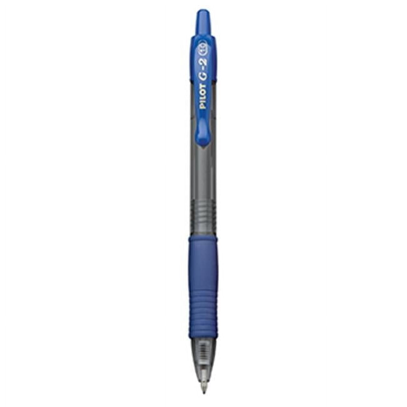 Pilot Pen  Pilot G2 Blue 1.0Mm Retractable Gel Ink Rolling Ball Pen Bold Point