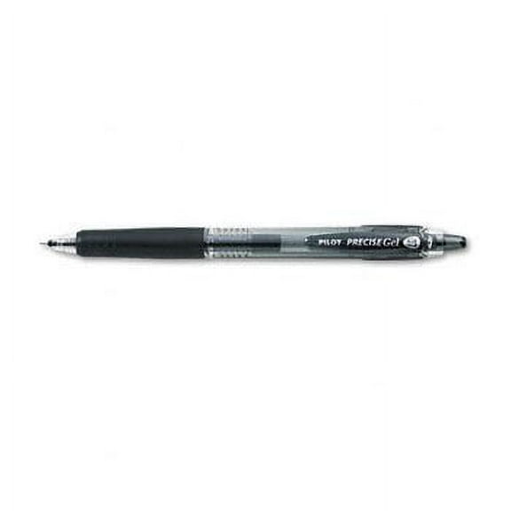 Pilot Precise Gel Retractable Roller Ball Pen PEN,GEL,RTRCTBLE,BK (Pack of5)