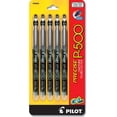 thumbnail image 1 of Pilot Precise P-500 Gel Ink Rolling Ball Pens, Extra Fine Point, 5-Pack, Black Ink (38604), 1 of 1