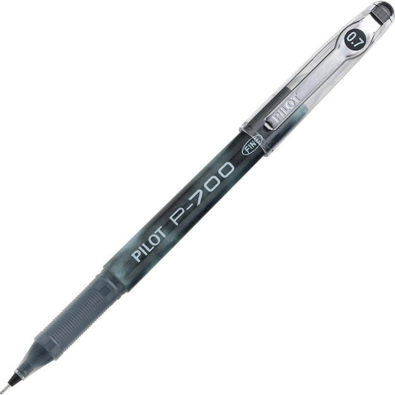 Pilot Precise V7 Premium Rolling Ball Pens - Fine Pen Point - 0.7 mm Pen Point Size - Black - Clear Barrel - 1 Dozen Pilot Precise V7 Premium Rolling Ball Pens - Fine Pen Point - 0.7 mm Pen Point Size - Black - Clear Barrel - 1 Dozen