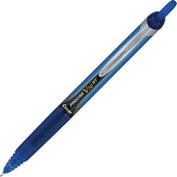 Pilot Precise V10 Bold Retractable Pen, Blue