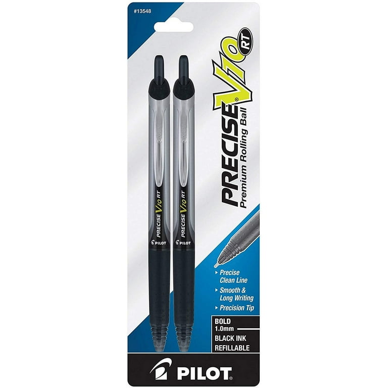 Pilot Gel Pens, Black Ink, Bold, 1.0 mm