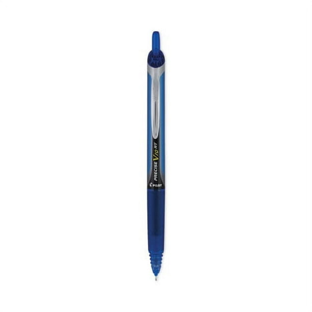 Precise V10RT Roller Ball Pen, Retractable, Bold 1 mm, Blue Ink, Blue Barrel, Dozen Precise V10RT Roller Ball Pen, Retractable, Bold 1 mm, Blue Ink, Blue Barrel, Dozen