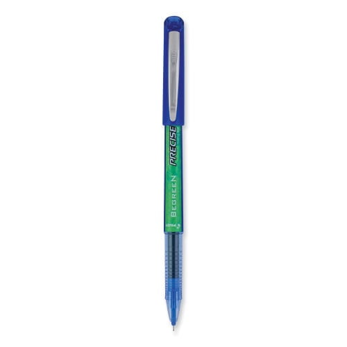 Precise V5 BeGreen Roller Ball Pen, Stick, Extra-Fine 0.5 mm, Red Ink, Red Barrel, Dozen Precise V5 BeGreen Roller Ball Pen, Stick, Extra-Fine 0.5 mm, Red Ink, Red Barrel, Dozen