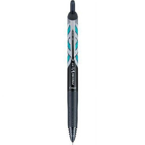 Pilot Precise V5 Premium Roller Pen X-Fine Open Stock-Retractable, Deco Black