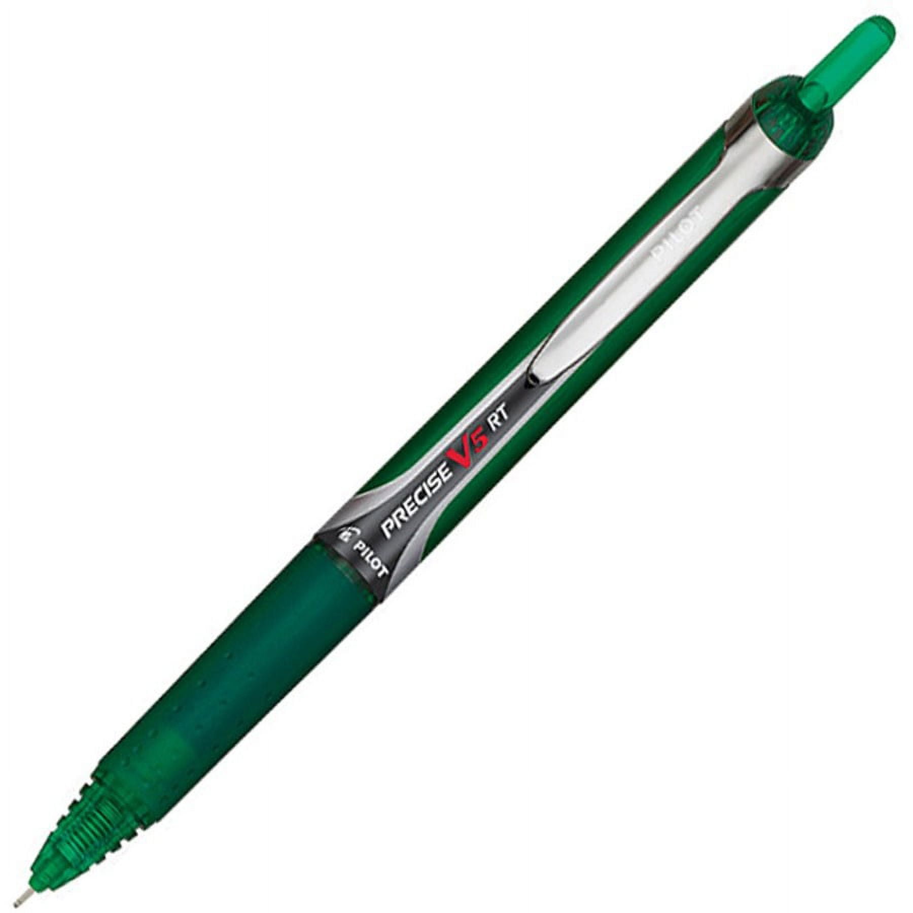 Pilot Precise V5 RT Extra-Fine Premium Retractable Rolling Ball, Pens - Extra Fine Pen Point - 0.5 mm Pen Point Size - Needle Pen Point Style - Refill | Bundle of 2 Dozen