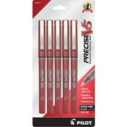 Pilot Precise V5 Rollerball Pens Extra Fine Point Red Ink 5 Pack 26012 379739