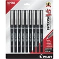 thumbnail image 1 of Pilot Precise V5 Stick Liquid Ink Rolling Ball Stick Pens, Extra Fine Point (0.5Mm) Black Ink, 9-Pack, 1 of 2