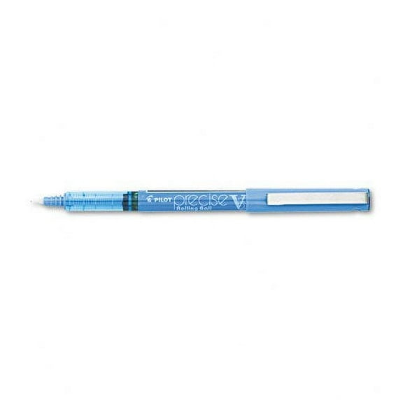 Pilot : Precise V5 Stick Rolling Ball Pen, Blue Ink, Extra Fine Point, 0.50 mm -:- Sold as 2 Packs of - 12 - / - Total of 24 Each