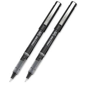 Pilot Precise V5 Stick Rolling Ball Pens, Extra Fine Point, Black 2-PACK(35334)