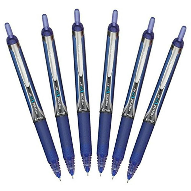 Pilot - Confezione di 12 refill per penna a sfera retrattile a punta media, colore inchiostro blu