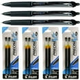 thumbnail image 1 of Pilot Precise V7 Rt Retractable, Black Ink, 0.7mm Fine Point, 3 Pens with 4 Packs of Refills, 1 of 5