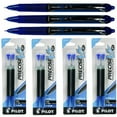 thumbnail image 1 of Pilot Precise V7 Rt Retractable, Blue Ink, 0.7mm Fine Point, 3 Pens with 4 Packs of Refills, 1 of 3