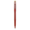 thumbnail image 1 of Pilot Razor Point Fine Line Porous Point Pen, Stick, Extra-Fine 0.3 mm, Red Ink, Red Barrel, Dozen, 1 of 3