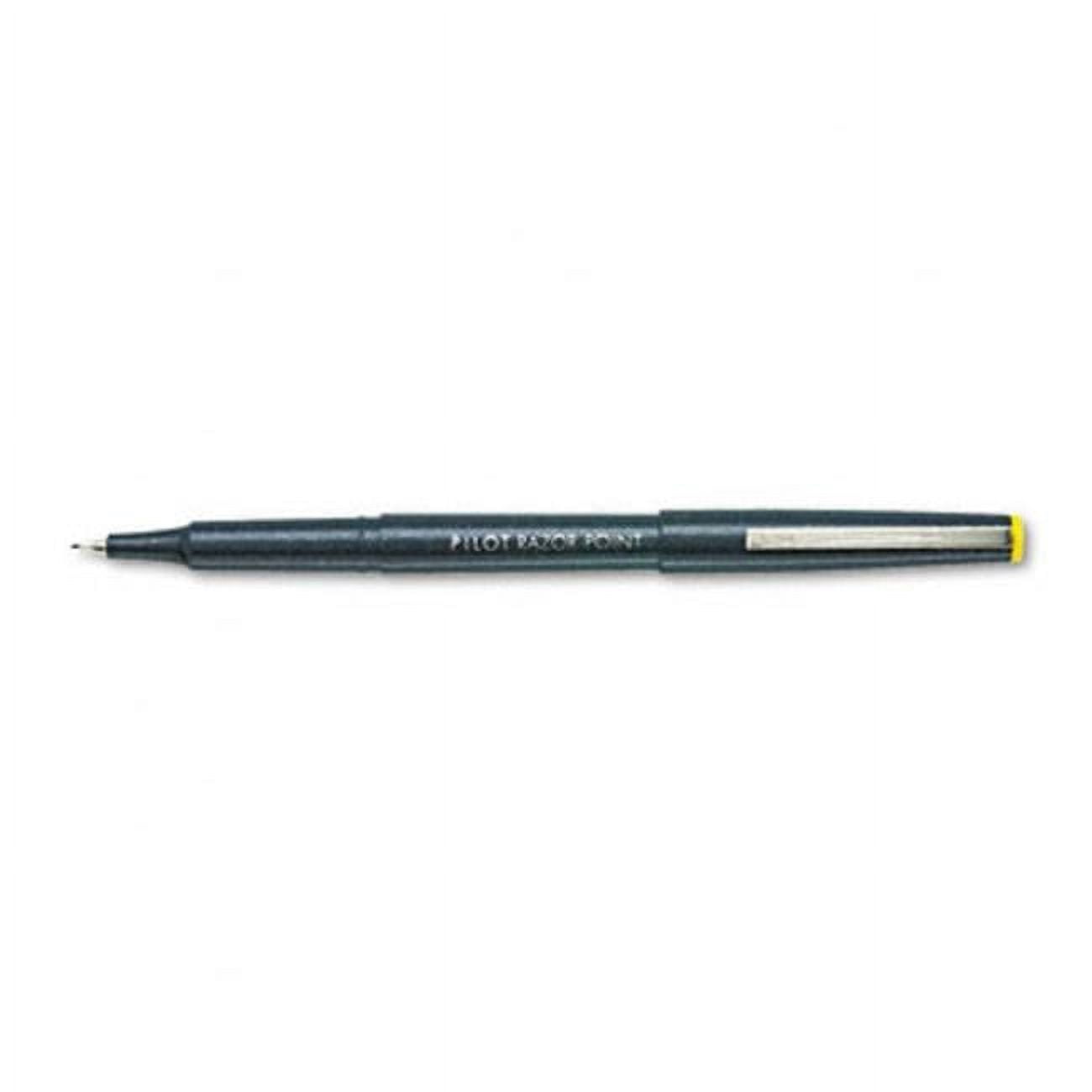 Pin Point Pen Razor Pilot Razor Point Porous Point Stick Pen - Black - Extra Fine - Dozen ...