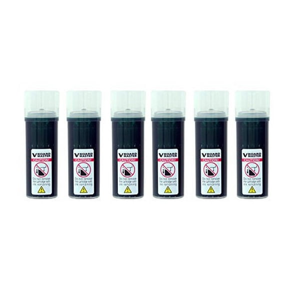 Pilot Refill for BeGreen V Board Master Dry Erase, Chisel Tip, Green Ink, Pack of 6