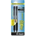 thumbnail image 1 of Pilot Retractable Gel Pens Erasable .7mm 2/PK CL Barrel/BK Ink 32500, 1 of 3