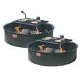 thumbnail image 1 of Pilot Rock 2 Pack 30 Inch Steel Ground Fire Pit Ring and Cooking Grate, 1 of 10