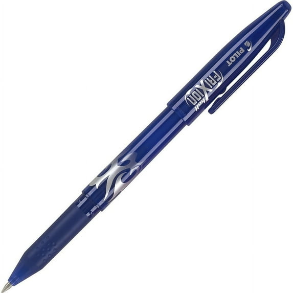 Pilot Rollerball Gel Pen, Frix, Erasable, Fine, Blue Barrel/Ink - PIL31562