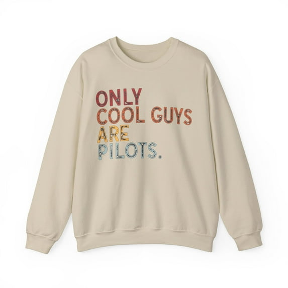 Pilot Sweatshirt Gifts Crew Neck Shirt Long Sleeve Unisex