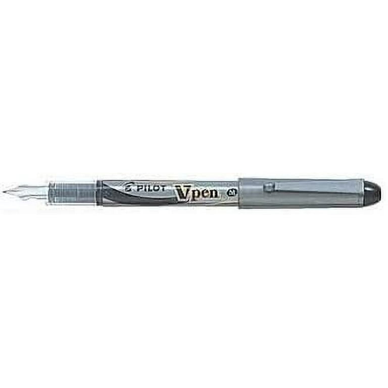Pilot V Pen (varsity) Disposable Fountain Pens, Black Ink, Small Point Value Set of 5with Our Shop Original Product Description