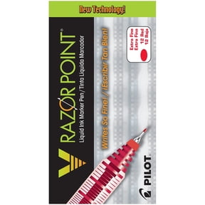 Pilot V Razor Point Pen red [Pack of 12] 71167-PK12