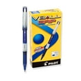 Pilot VBall Grip Liquid Ink Rolling Ball Stick Pens, Extra Fine Point, Blue Ink, 12Pack (35471
