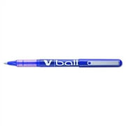 Pilot VBall Liquid Ink Roller Ball Stick Pen, Purple Ink.5mm 35210 - Pack of 12