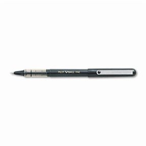Pilot VBall Roller Ball Stick Liquid Pen- Black Ink- Fine- Dozen