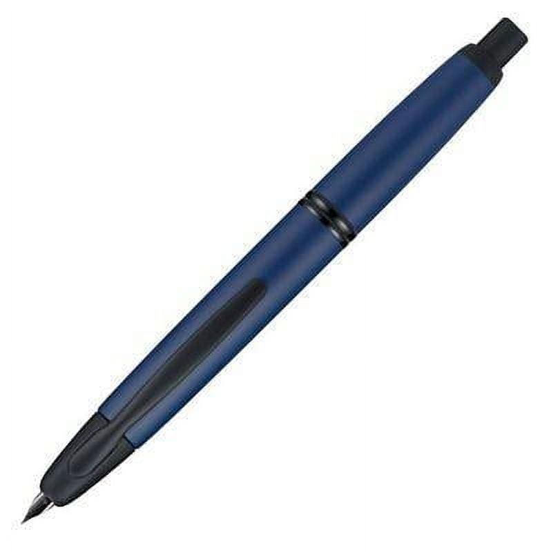 Pilot Vanishing Point Blue Matte Fountain Pen - Medium