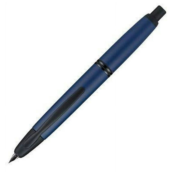 Pilot Vanishing Point Blue Matte Fountain Pen - Medium