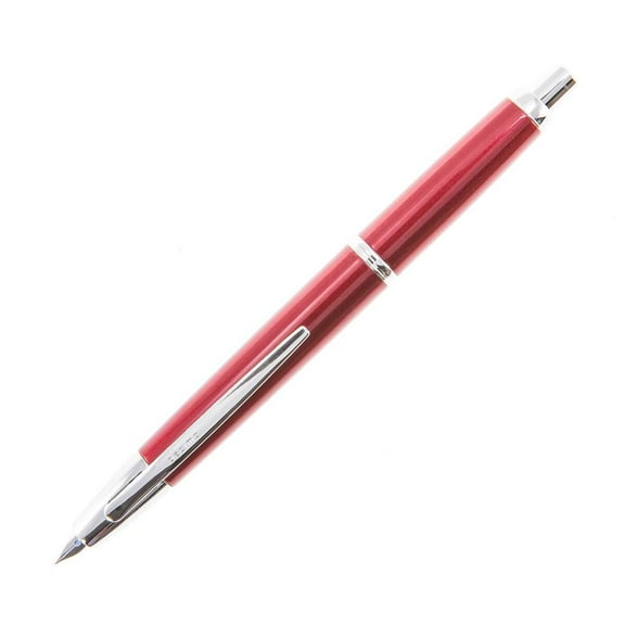 Pilot Vanishing Point Decimo Retractable Fountain Pen, Burgundy, Medium (65342)