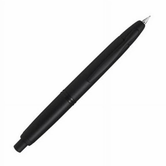 Pilot Vanishing Point Matte Black Fountain Pen - Medium