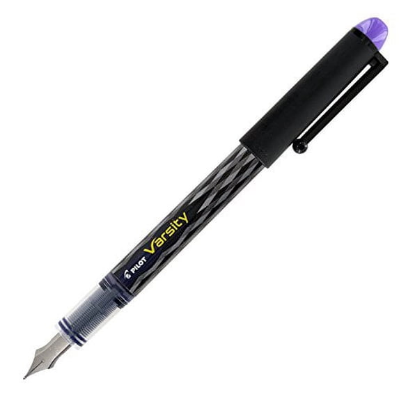 Pilot Varsity Disposable Fountain Pens, Purple Ink, 8-PACK (90008)
