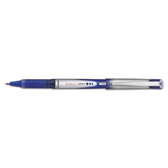 Pilot Vball Grip Liquid Ink Roller Ball Pen Blue Ink Fine Point, 3-DOZEN(35571)