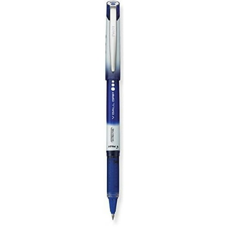 Pilot Vball Grip Liquid Ink Roller Ball Pens, Blue Ink Extra Fine 10-PACK(35471)