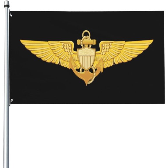 Pilot Wings Banner Outdoor Flag House Flag Garden Flag Yard Flag 3x5ft