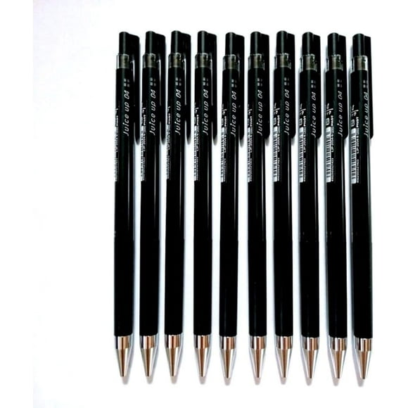 Pilot juice up 04 Retractable Gel Ink Pen, Ultra Fine Point 0.4mm, Black Ink, Value Set