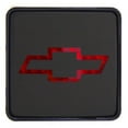 thumbnail image 1 of PilotBully CR007C Chevrolet Logo Square Hitch Cover With Brake Light, 1 of 1