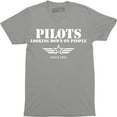 thumbnail image 1 of Pilots Looking Down On People Since 1903 Funny Humor Pilot Gift Mens T-Shirt, 1 of 4