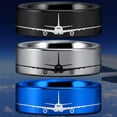 thumbnail image 1 of Pilots Tungsten Carbide Ring, 1 of 6