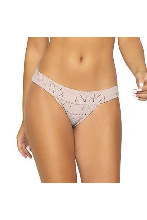 BLUSH Thick Banded Bikini Swim Bottom, US Medium