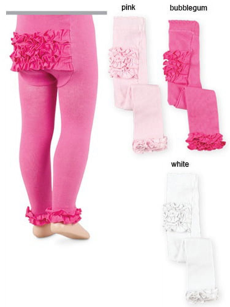 Pima Cotton Footless Tights 1824 Months Bubble Gum