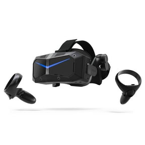Pimax Crystal Super 57PPD QLED Virtual Reality Headset with Controllers - 90Hz Refresh Rate - 57 PPD Visuals - QLED VR Headset - 106-Degree Horizontal Field of View - 3840x3840 Resolution in Each Eye