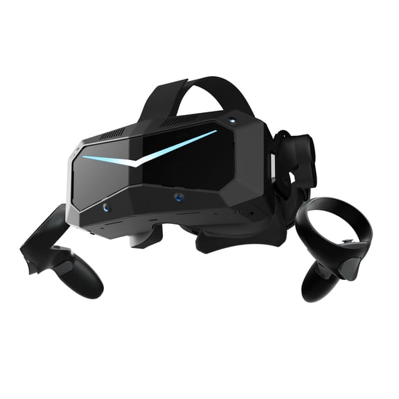 Pimax Crystal Super PCVR Headset - Micro-OLED, 3840x3552 Per Eye Ultra-clear Resolution, 116° HFOV, Eye-tracking, for Flight / Racing Sim & other VR Gamings
