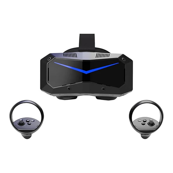 Pimax Crystal Super Ultra Wide QLED Virtual Reality Headset with Controllers