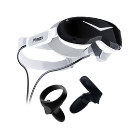 Pimax Dream Air SLAM PCVR Headset, 8K Sony Micro-OLED, 38403552 per Eye, 110 FOV, ConcaveView Pancake Optics, Eye & Hand Tracking, 6DOF Controllers