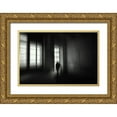 thumbnail image 1 of Pimenta, Jorge 24x17 Gold Ornate Wood Framed with Double Matting Museum Art Print Titled - So Much And So Little, 1 of 4