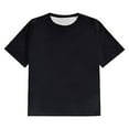 thumbnail image 1 of Pimfylm Big and Tall T-Shirts for Men Short Sleeve Shirt Summer Tee Top T Shirt(Black,XXL), 1 of 5