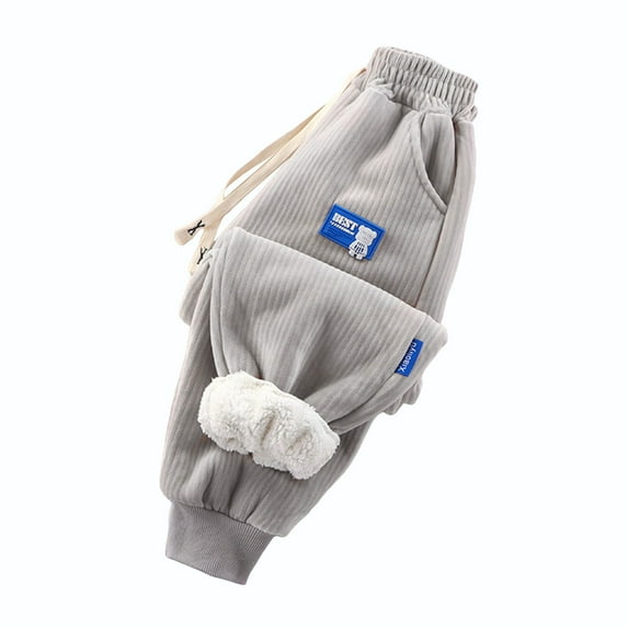 Pimfylm Boys Shorts Toddler Boy Shorts Baby Boy Shorts,Unisex Kids Base Solid Sweatpants Boys and Girls Soft Warm Brushed Casual Athletic Pull on Jogger Pants with Girls